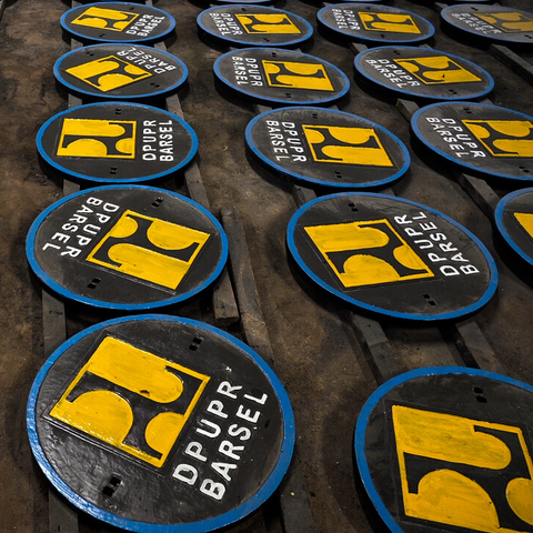 Manhole Cover Drainase - Jasa Pengecoran Logam Ceper Klaten