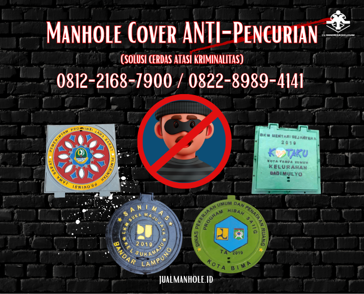 Manhole Cover Anti-Pencurian