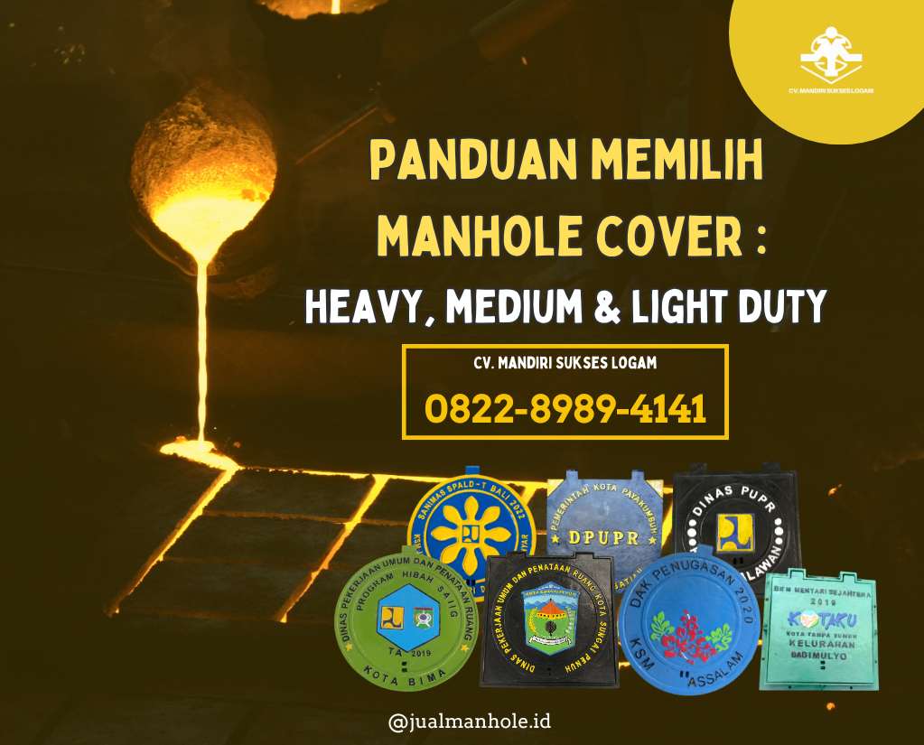 Panduan Memilih Manhole Cover : Heavy, Medium dan Light Duty