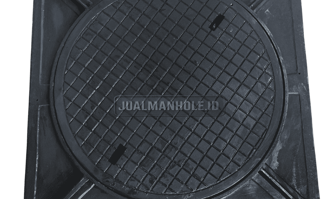 Produsen Pabrik Manhole Cover Bulat Frame Kotak