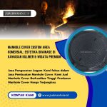 Manhole Cover Custom Area Komersial: Estetika Drainase di Kawasan Kuliner & Wisata Premium