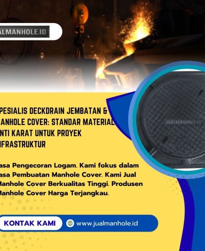 Spesialis Deckdrain Jembatan & Manhole Cover Standar Material Anti Karat untuk Proyek Infrastruktur Spesialis Deckdrain Jembatan & Manhole Cover: Standar Material Anti Karat untuk Proyek Infrastruktur